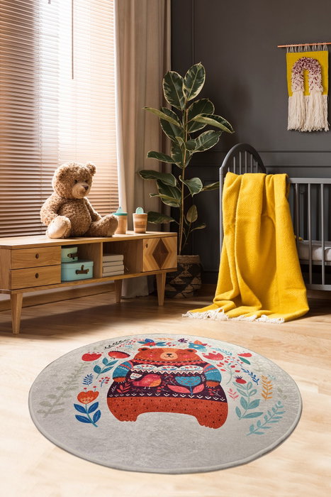 Conceptum Sweet Bear Alfombra Multicolor de 200 cm Conceptum Sweet Bear Alfombra Multicolor de 200 cm
